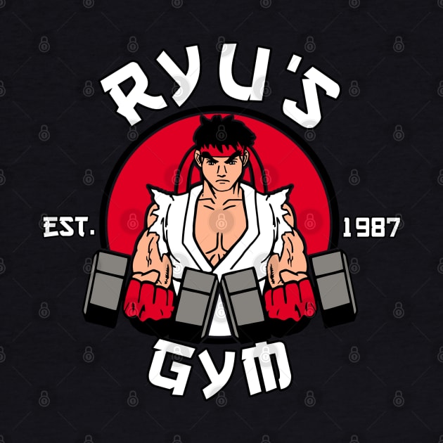 Ryu's Gym by carloj1956